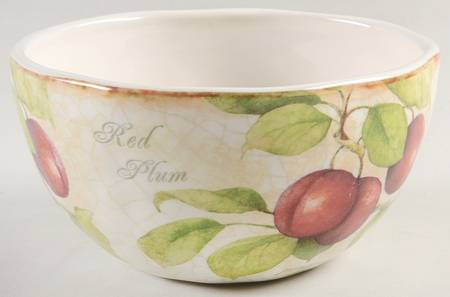 Tuscan Fruit Individual Ice Cream Dish