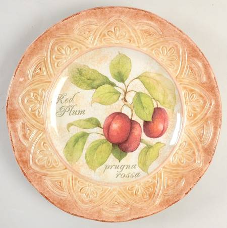 Tuscan Fruit Dinner Plate