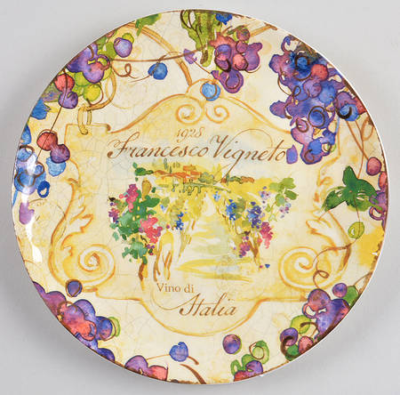 Vino Salad/Dessert Plate