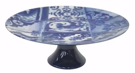 Lisboa 13" Diameter Pedestal Cake Stand