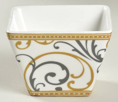 Veluto Gold Individual Square Appetizer Bowl