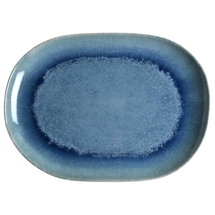 Caspian Blue 16" Oval Serving Platter
