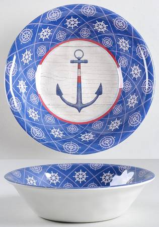 Nautique (Melamine) 7" All Purpose Bowl