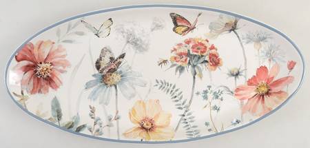 Country Weekend 19" Oval Serving Platter