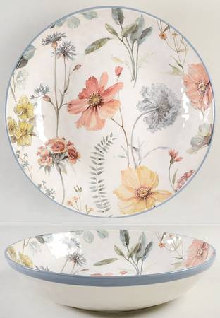 Country Weekend 13" Pasta Serving Bowl