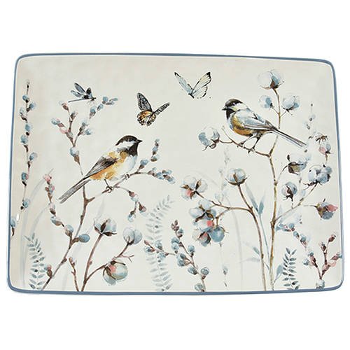 Country Weekend 14" Rectangular Serving Platter
