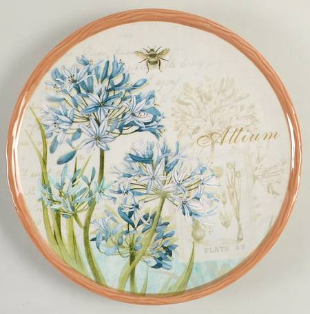 Herb Blossoms Salad/Dessert Plate