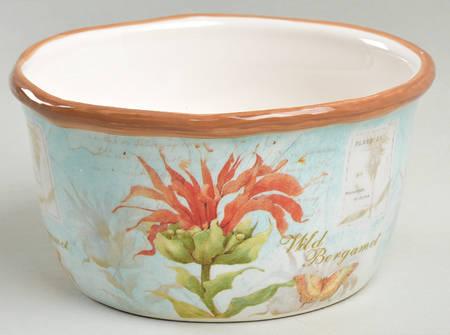 Herb Blossoms Individual Ice Cream Dish