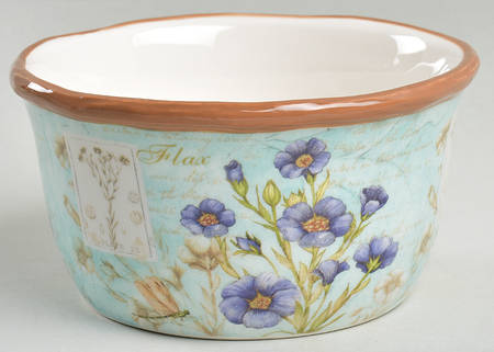 Herb Blossoms Individual Ice Cream Dish