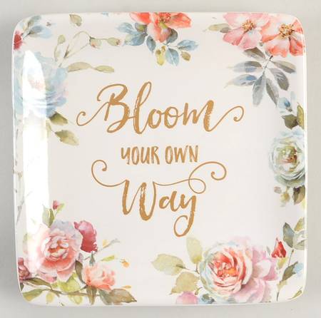 Beautiful Romance Square Canape Plate