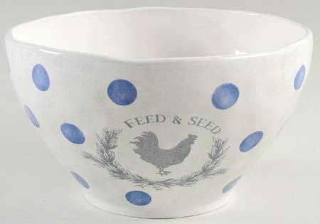 Urban Farmhouse 9" Round Serving Bowl