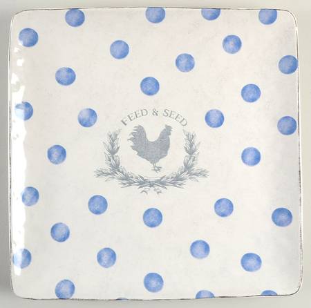 Urban Farmhouse 12" Square Serving Platter