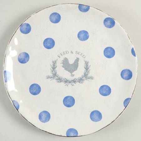 Urban Farmhouse Salad/Dessert Plate