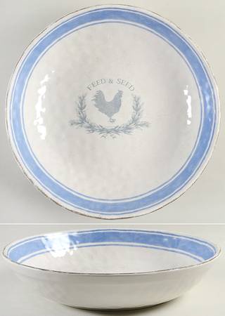 Urban Farmhouse 13" Pasta Serving Bowl