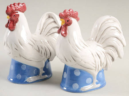 Urban Farmhouse Figural Salt & Pepper Set