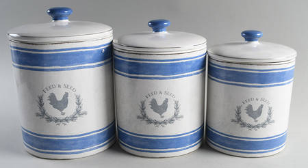 Urban Farmhouse (3 Piece) Canister Set (Box Set)