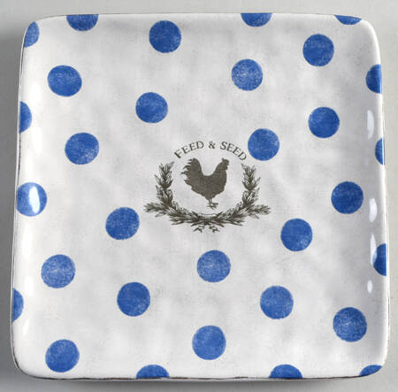 Urban Farmhouse Square Salad Plate
