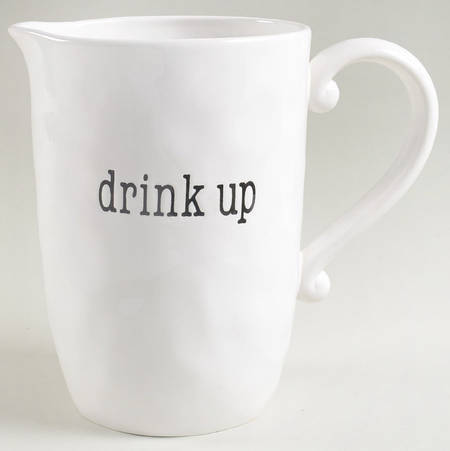 Just Words 96 Oz Pitcher