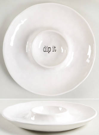 Just Words 1 Piece Chip & Dip