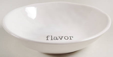 Just Words 9" Soup/Pasta Bowl