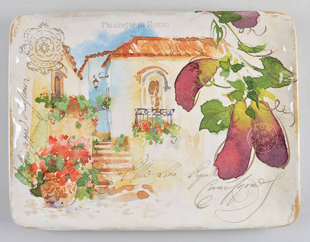 Piazzette 16" Rectangular Serving Platter