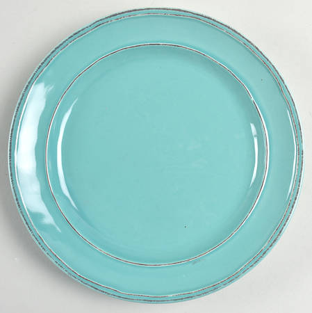Orbit Teal Salad Plate