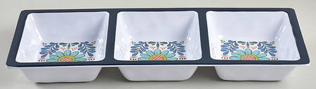 Talavera (Melamine) 3-Part Relish