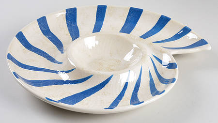 Seaside 1 Piece Figural Chip and Dip