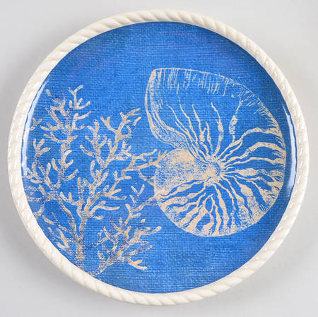 Seaside Salad/Dessert Plate