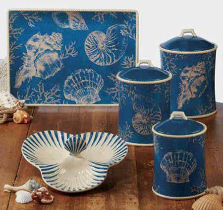 Seaside (3 Piece) Canister Set (Box Set)