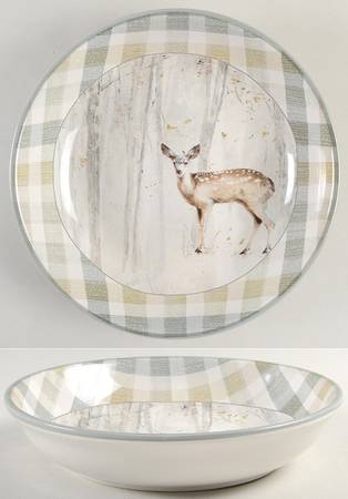 A Woodland Walk 9" Soup/Pasta Bowl