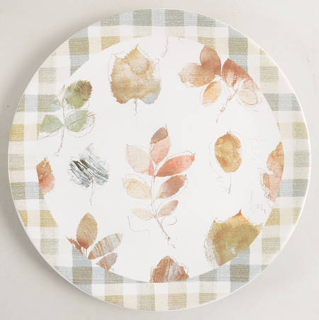 A Woodland Walk 9" Plate for 2 Tier Server