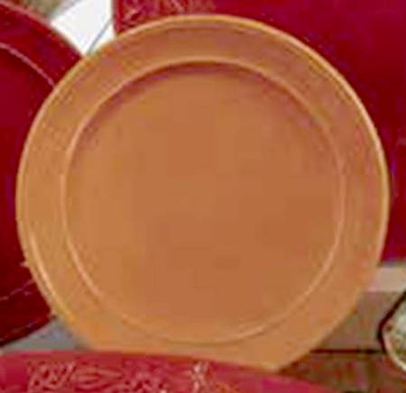 Orbit Harvest Gold Salad Plate