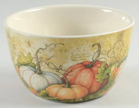 Autumn Fields Individual Ice Cream Dish