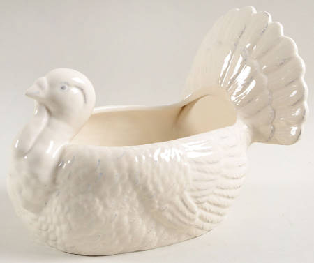 Autumn Fields 10" Figural Oval Vegetable Bowl