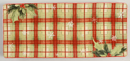 Holiday Wishes 11" Rectangular Tray