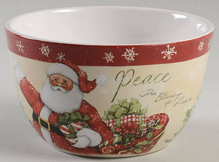 Holiday Wishes Individual Ice Cream Dish