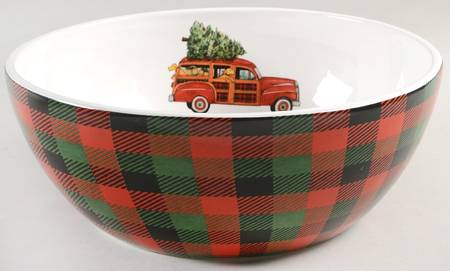 Home for Christmas 10" Round Serving Bowl