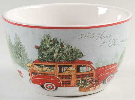 Home for Christmas Individual Ice Cream Dish