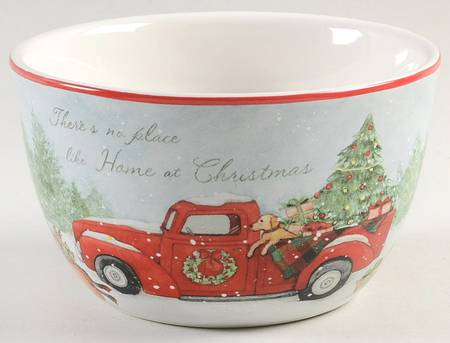 Home for Christmas Individual Ice Cream Dish
