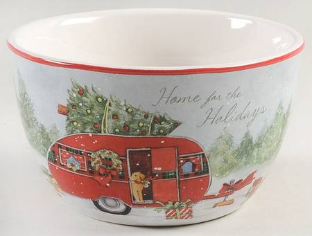 Home for Christmas Individual Ice Cream Dish