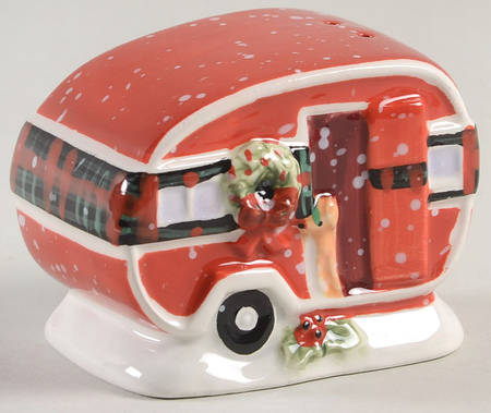 Home for Christmas Figural Salt Shaker