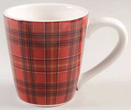 Christmas Plaid Mug