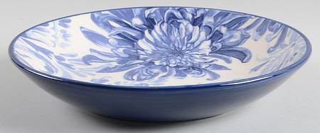 C9M32 (Blue) 9" Individual Pasta Bowl