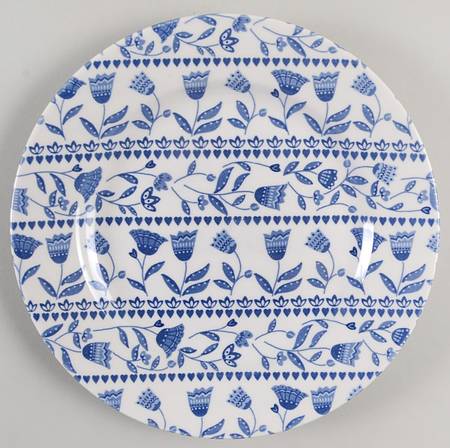 Tilly Blue Salad Plate
