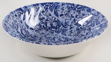 Honeysuckle Blue Coupe Cereal Bowl