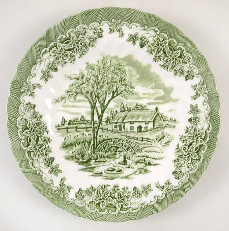 The Brook Green Salad Plate