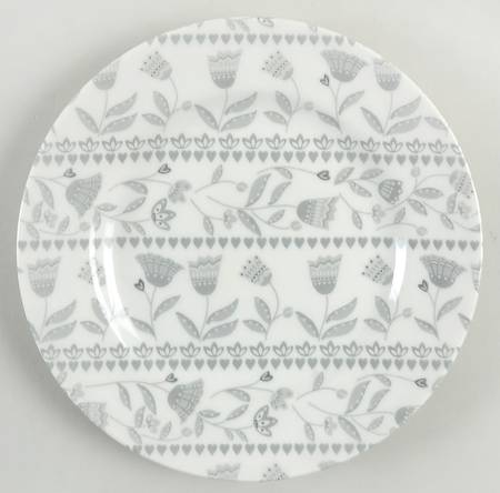 Tilly Grey Bread & Butter Plate