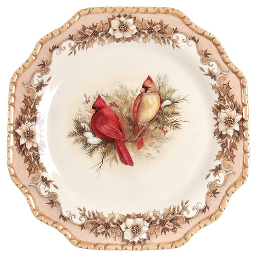 Woodland Square Dinner Plate