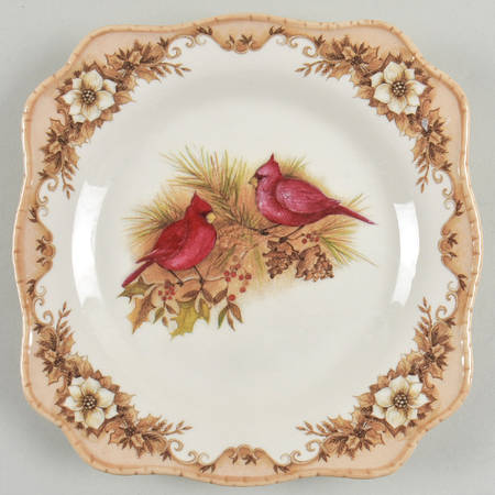 Woodland Square Salad Plate